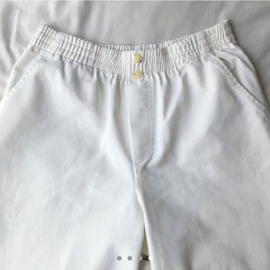 BEAUTIFUL VINTAGE WHITE LIGHT ACADEMIA TROUSERS